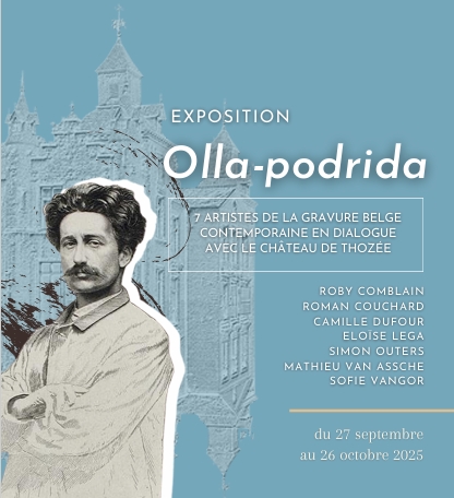 7 artistes de gravure en dialogue avec Félicien Rops à Mettet