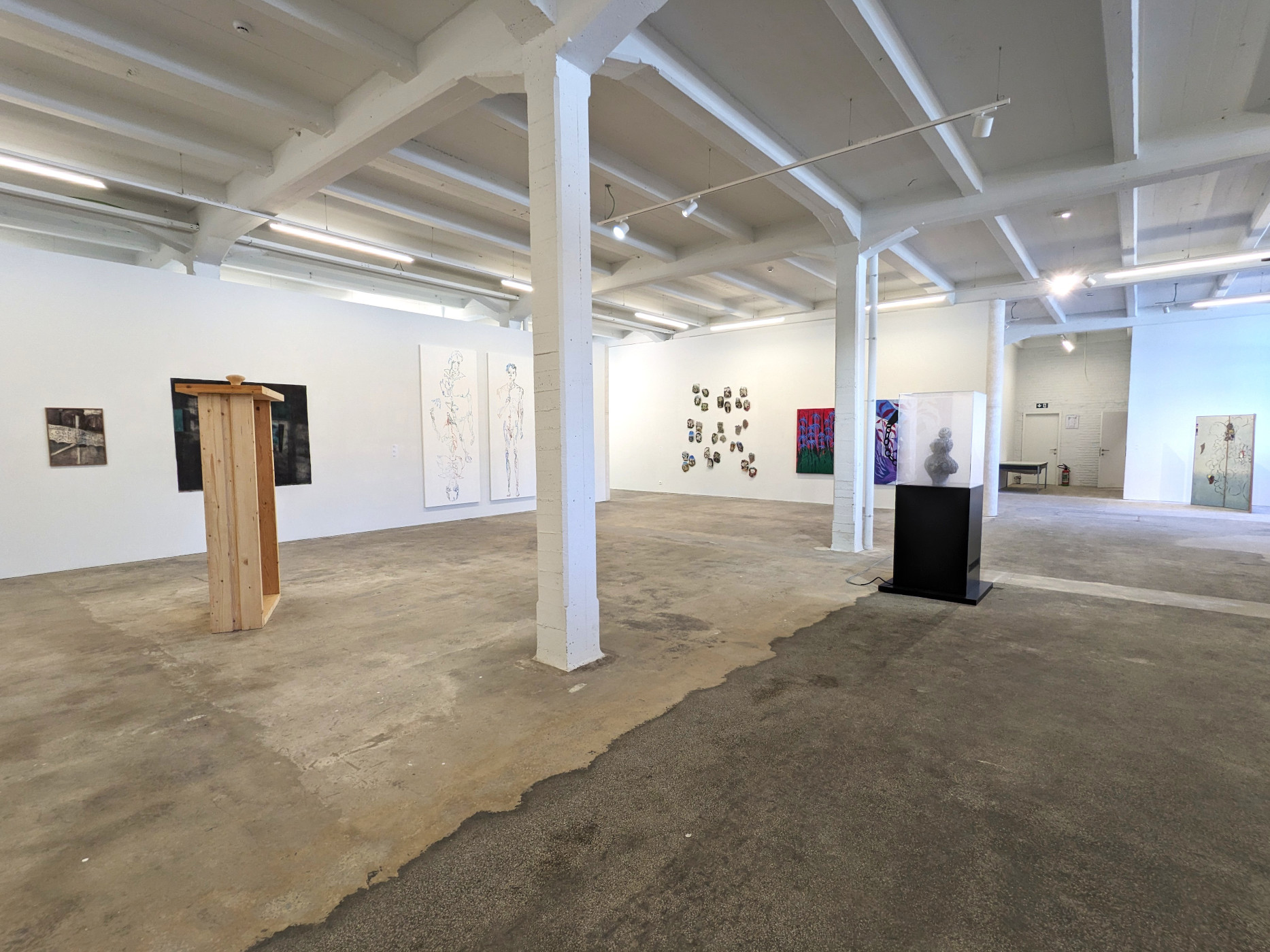 Vue d'exposition : Atoma Art Center. ©Art Content Magazine